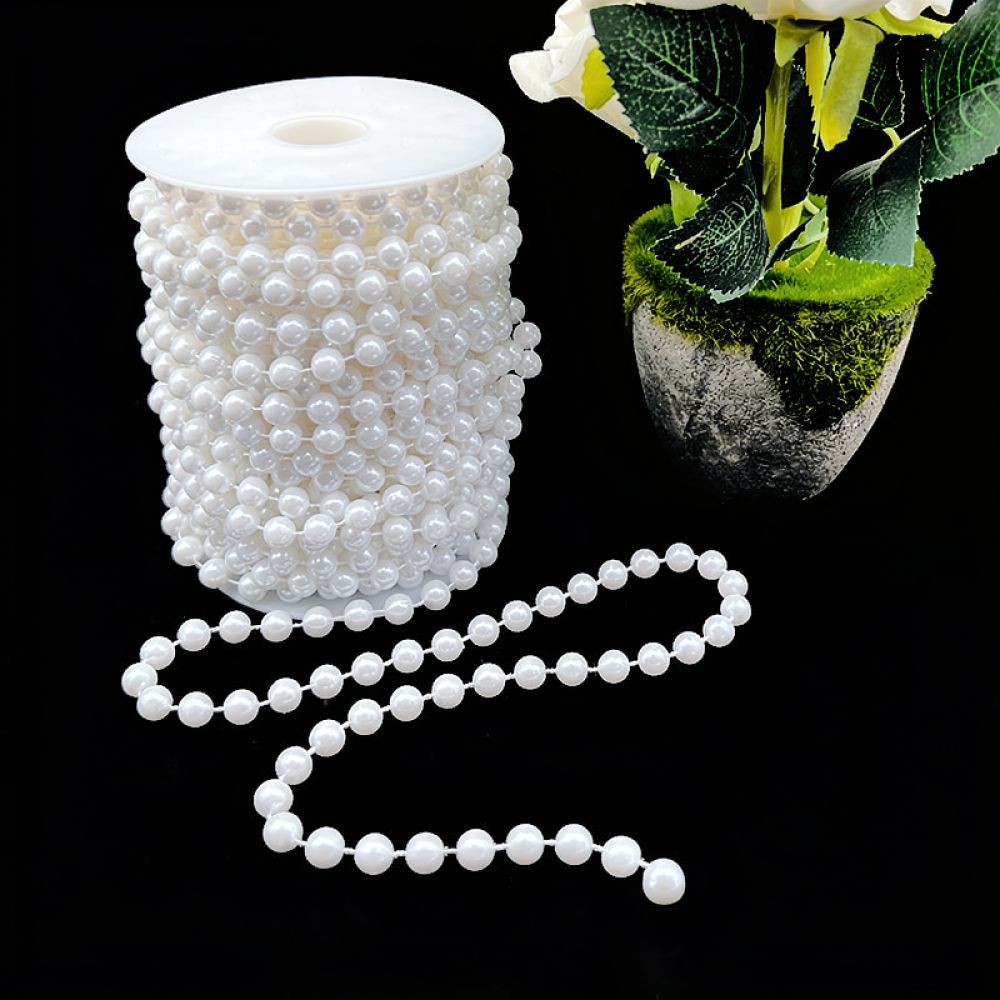 Wedding Supply In Bulk - Ręcznie robiona girlanda z perełek, idealna